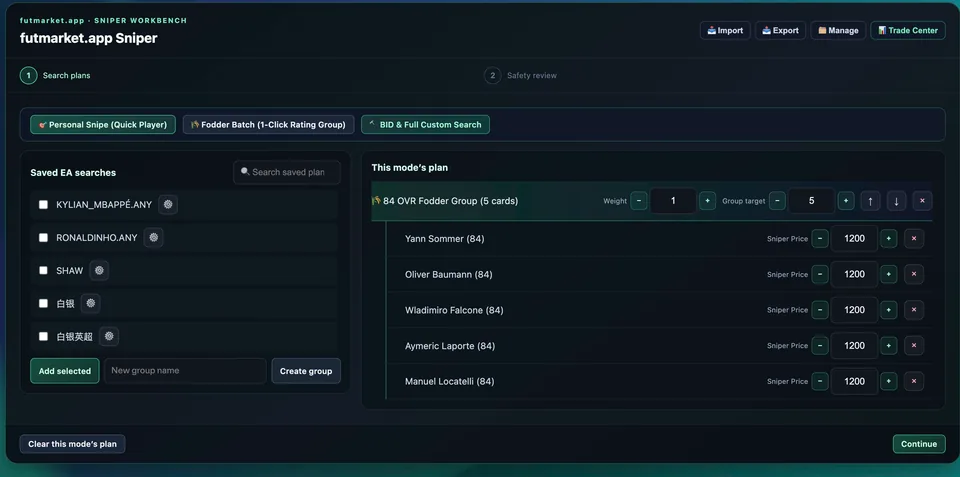 Review the generated plan before running